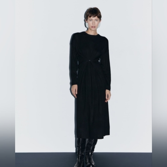 ZARA Wool Blend dress - Picture 1 of 8